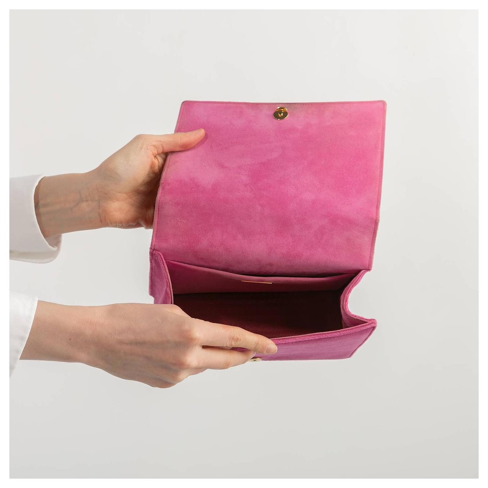 Prada-Tasche aus rosa beige genarbtem Leder ref.144377 - Joli Closet