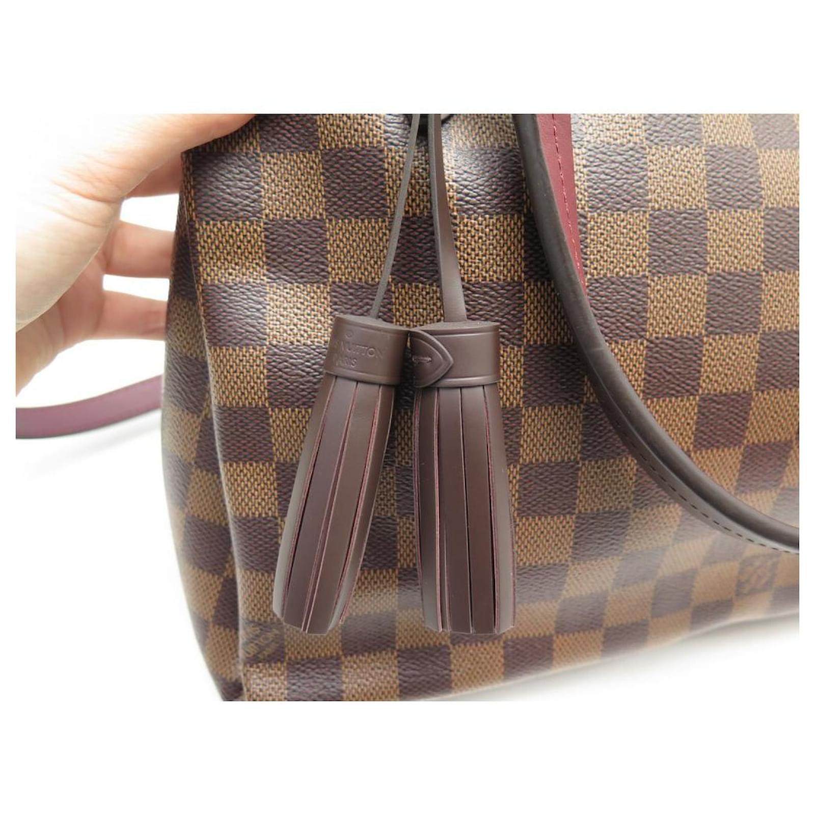 Louis Vuitton Damier Ebene Lymington - Brown Handle Bags, Handbags