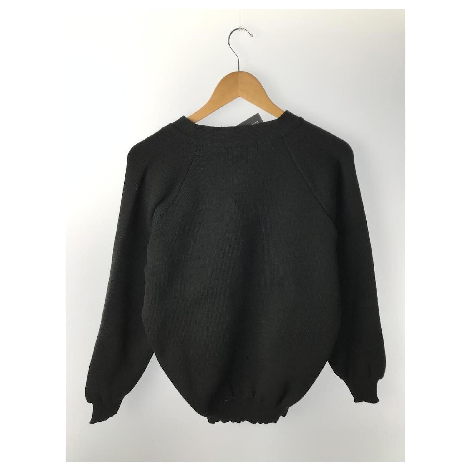 Comme Des Garcons Homme Two 21ss Lochaven Of Scotland Edition Y Neck Cardigan M Acrylic Blk Black Ref Joli Closet