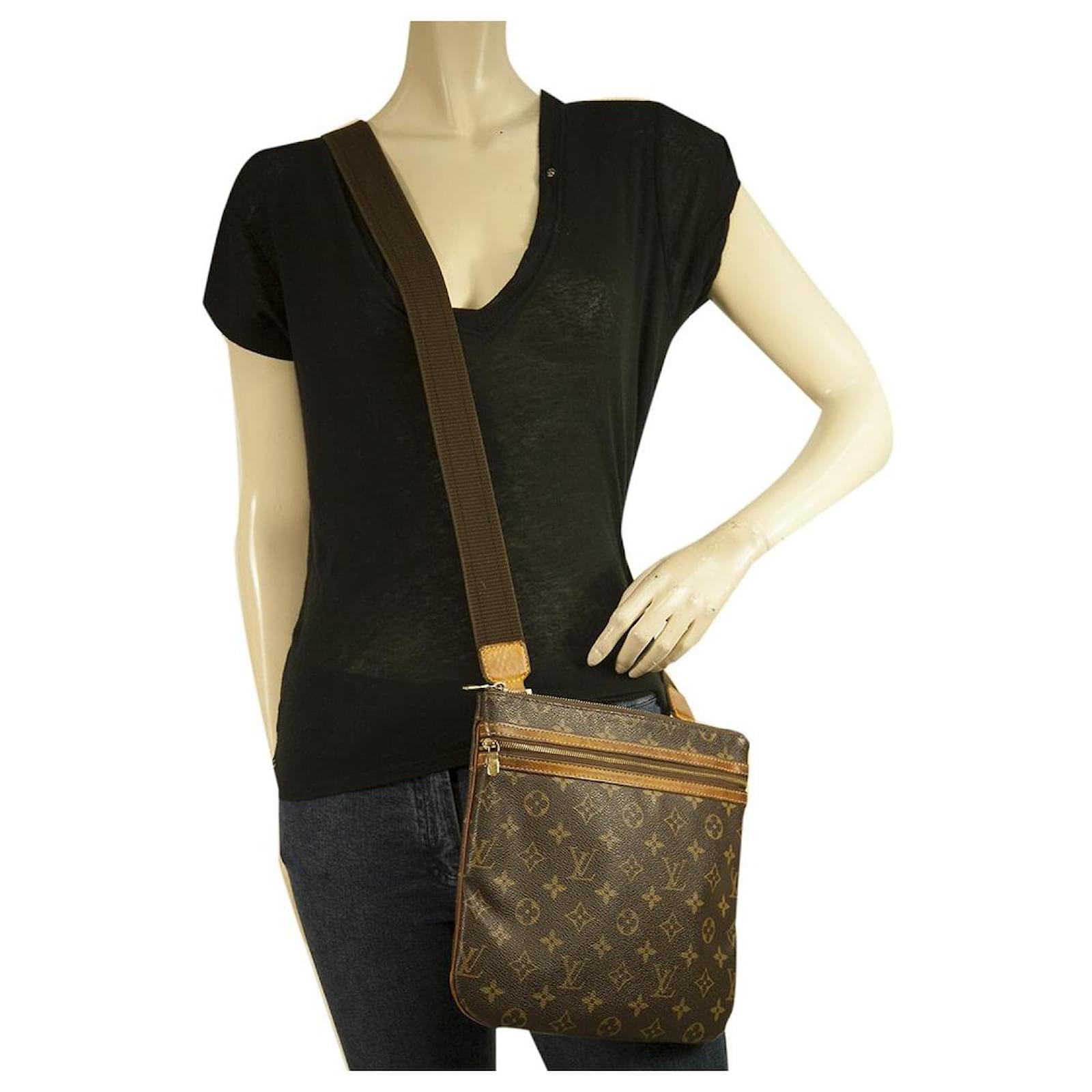 Louis Vuitton Monogram Sac Bosphore Messenger Bag - Brown Crossbody Bags,  Handbags - LOU64211
