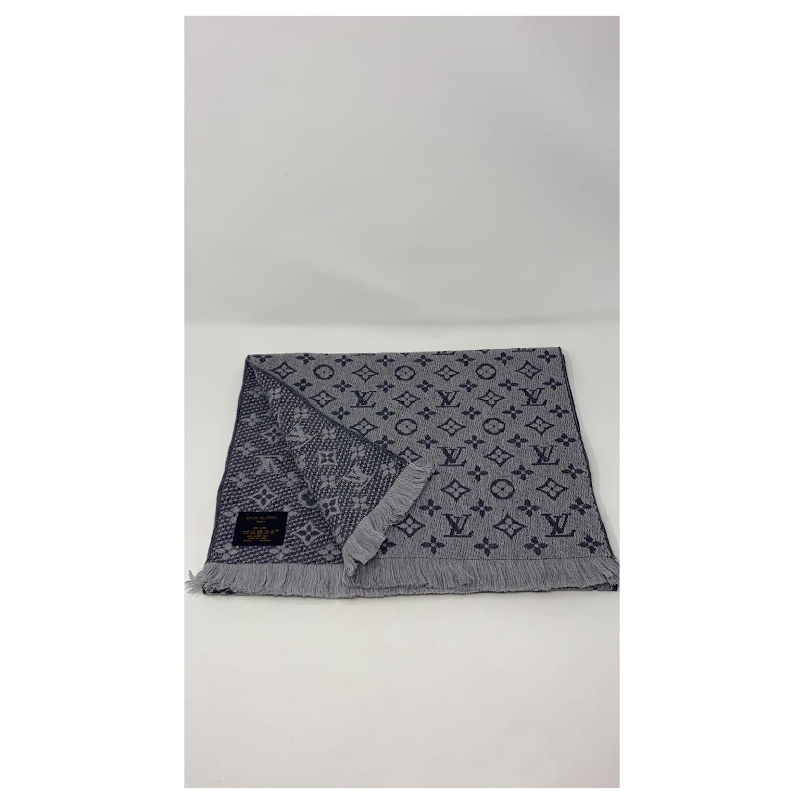 Louis Vuitton Monogram Mat Stockton M55112 Grey Leather Pony-style calfskin  ref.958625 - Joli Closet