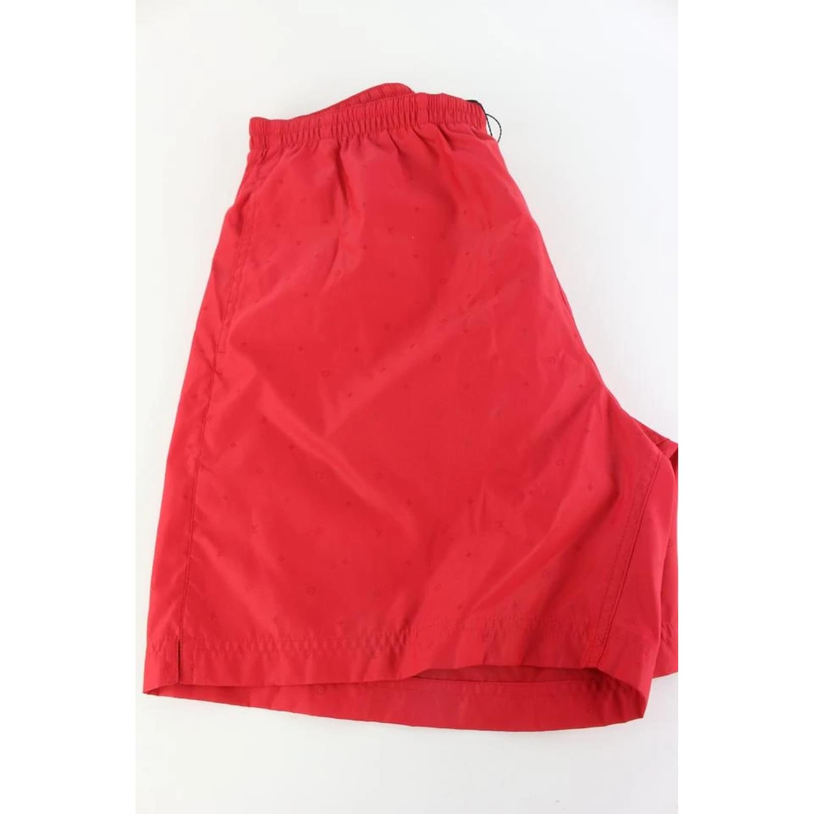 Louis Vuitton Men's Medium Red LVSE Signature Swim Board Shorts Bathing  Suit 121LV44 ref.438489 - Joli Closet