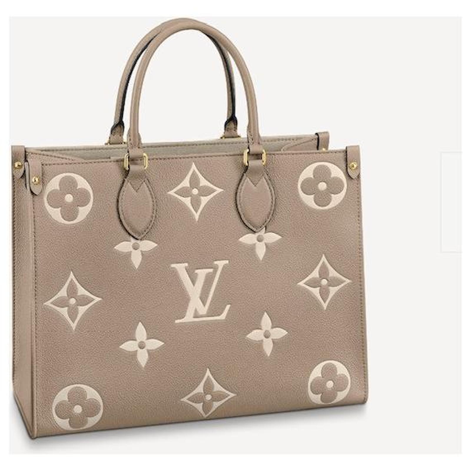 Handbags Louis Vuitton LV Onthego mm New Bicolour