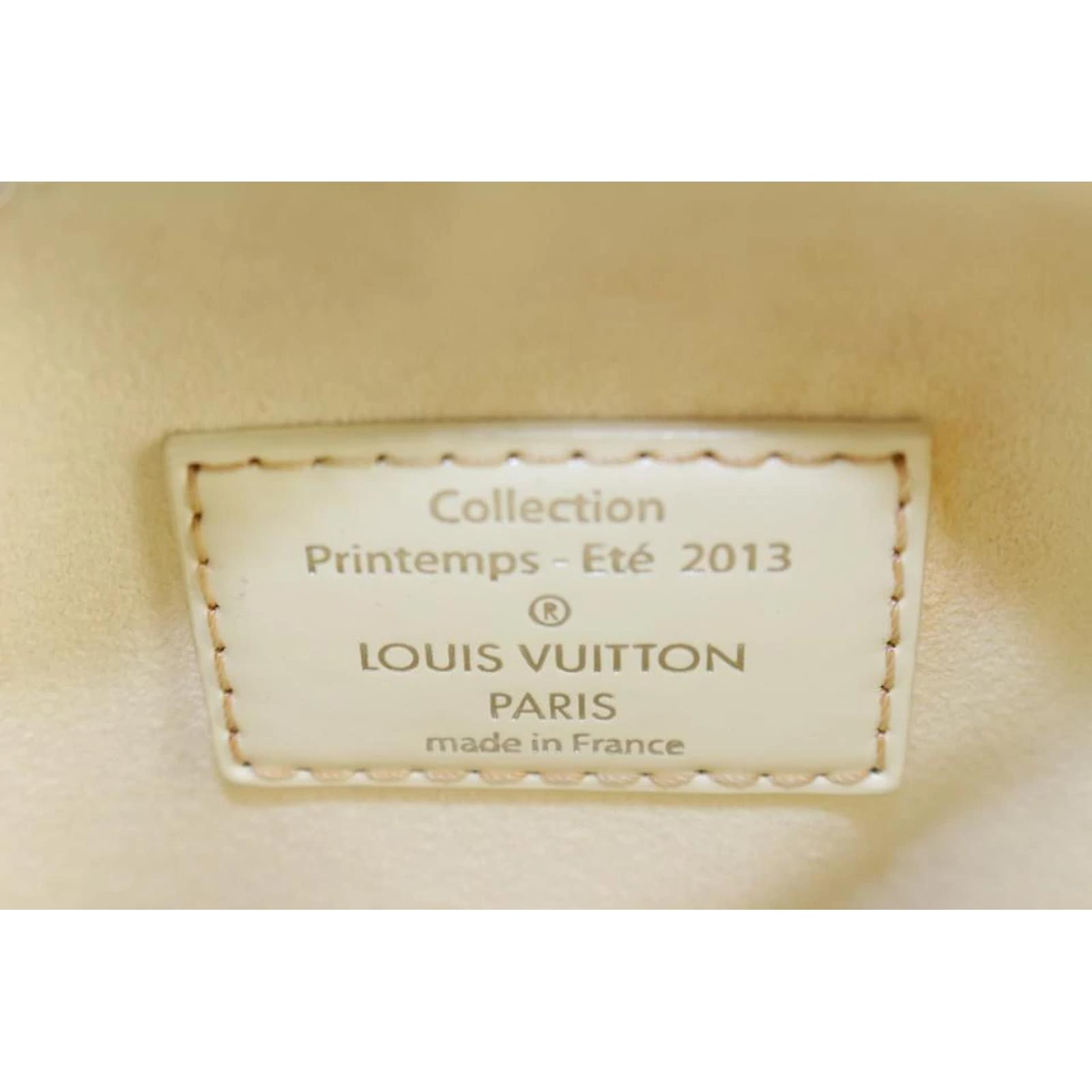 Louis Vuitton White Damier Facet Speedy Cube PM Bandouliere with Strap –  Bagriculture