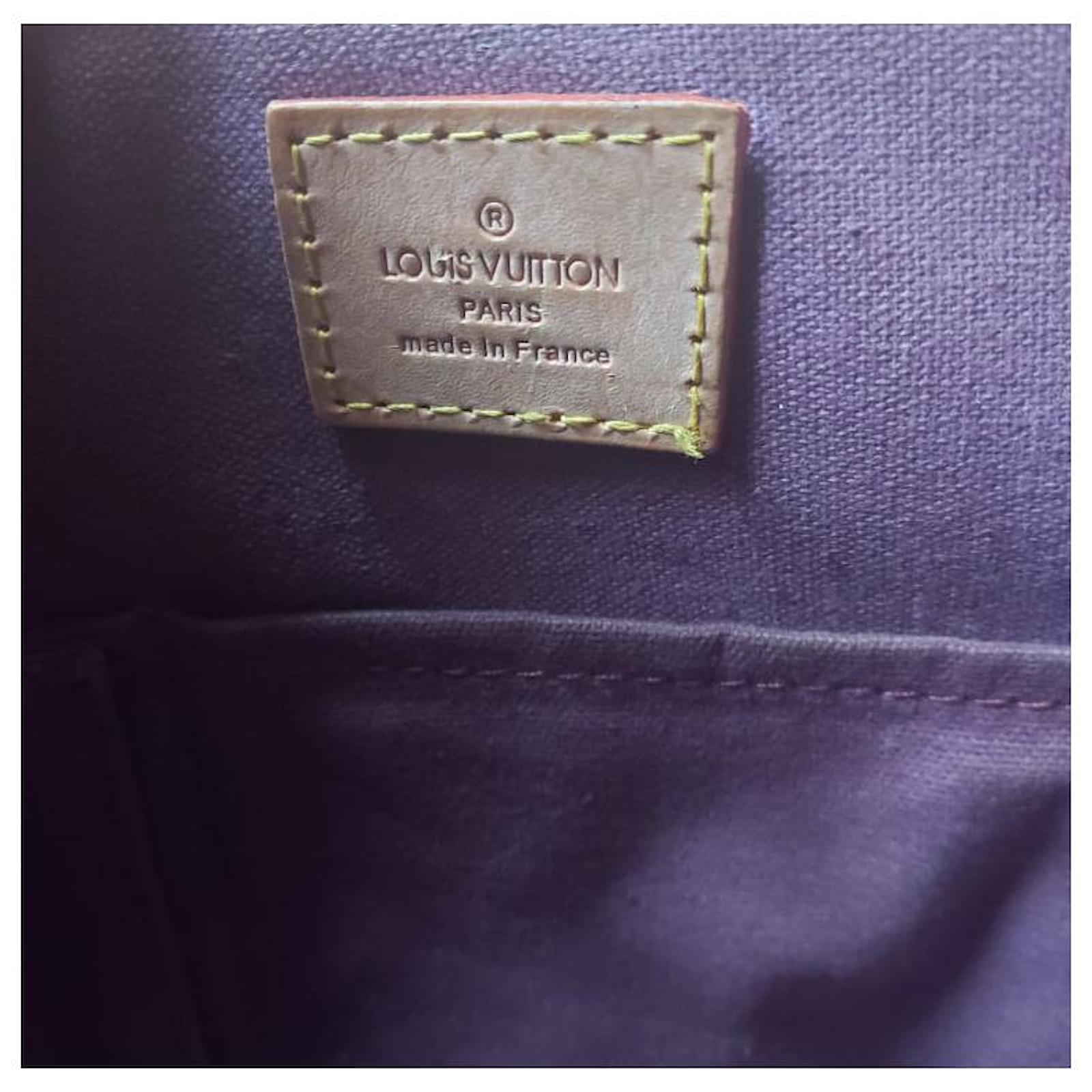 Louis Vuitton ALMA Purple Patent leather ref.439332 - Joli Closet