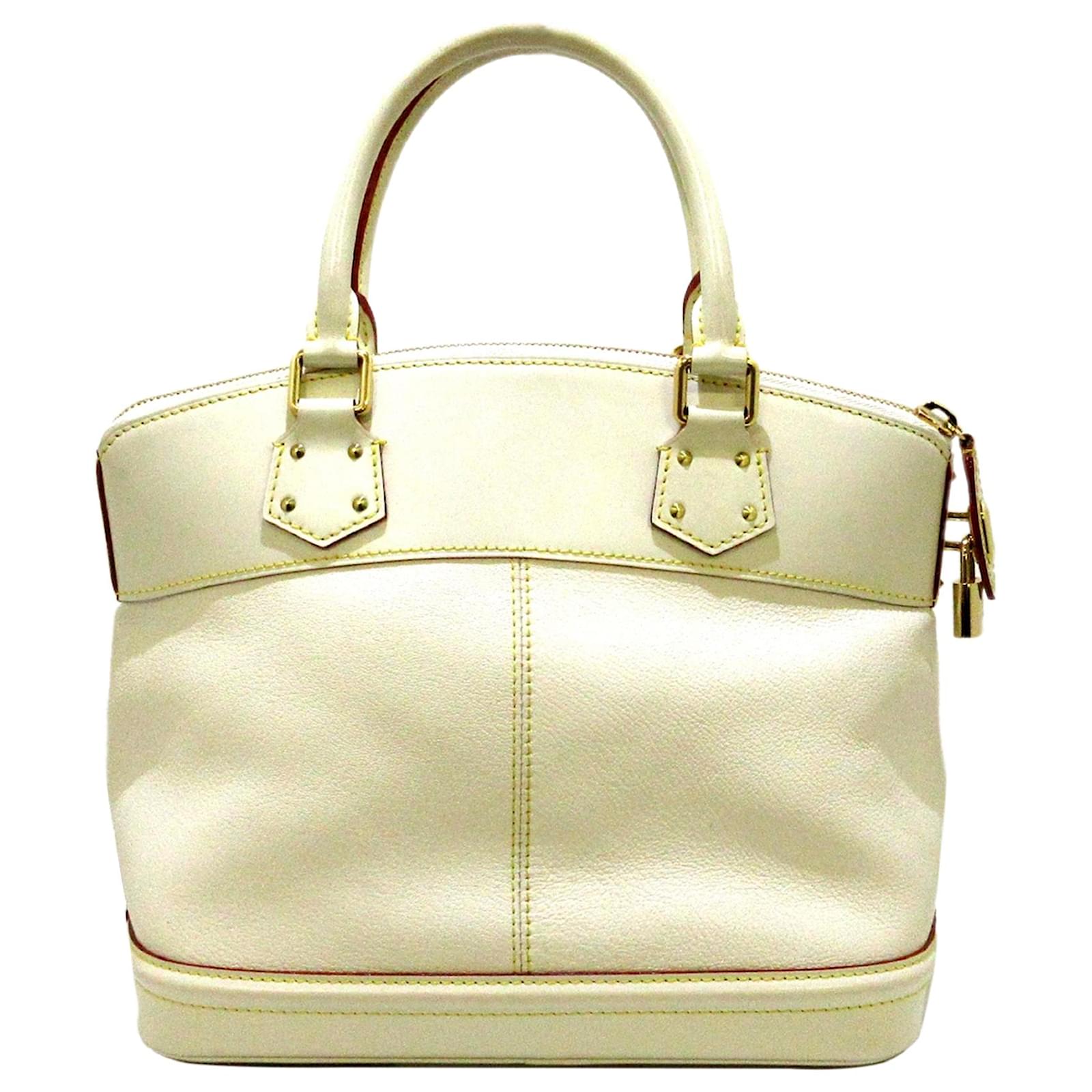 Louis Vuitton Vintage - Suhali Lockit PM - White - Leather Handbag - Luxury  High Quality - Avvenice