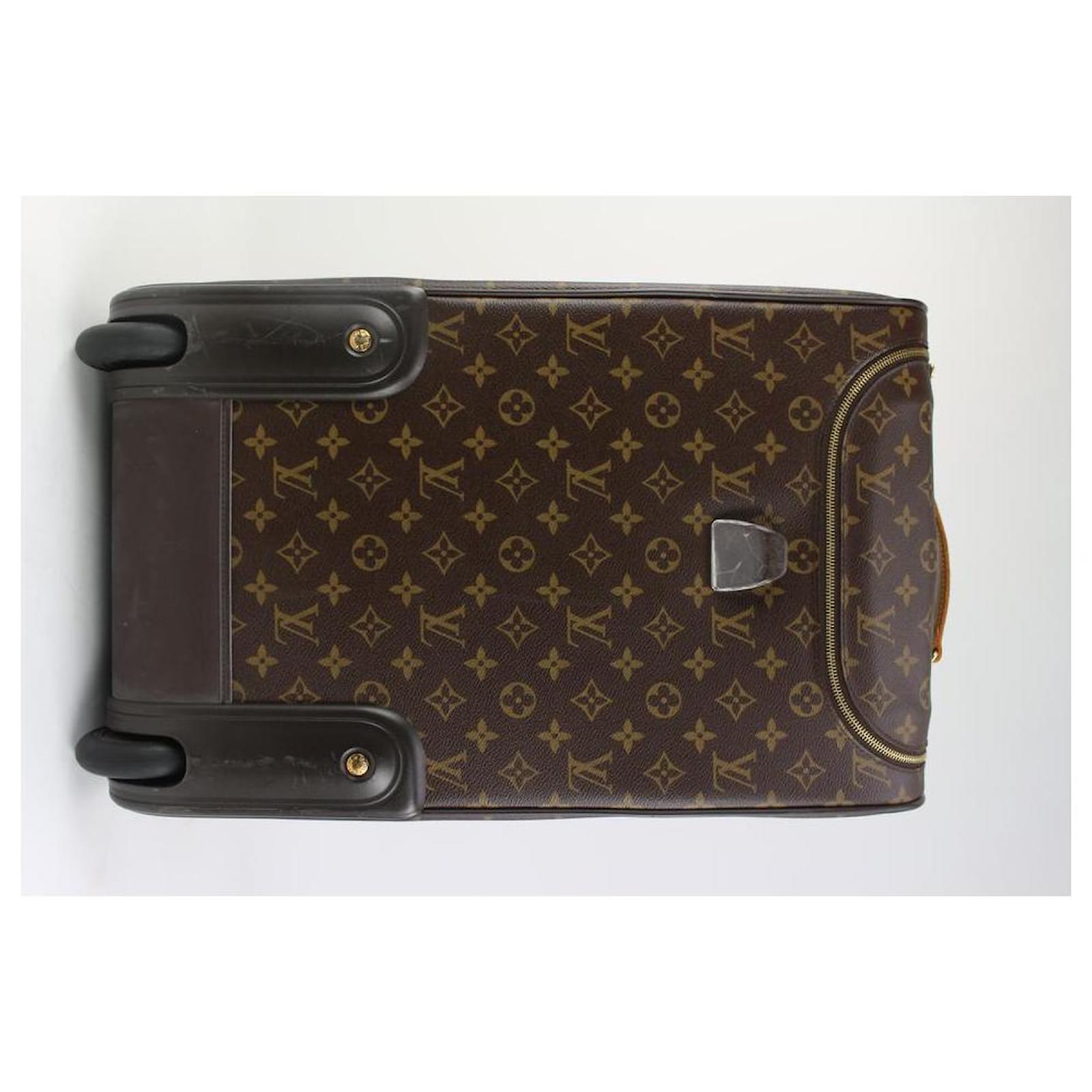 Louis Vuitton Monogram Eole 50 Rolling Luggage Convertible Duffle Leather  ref.439940 - Joli Closet