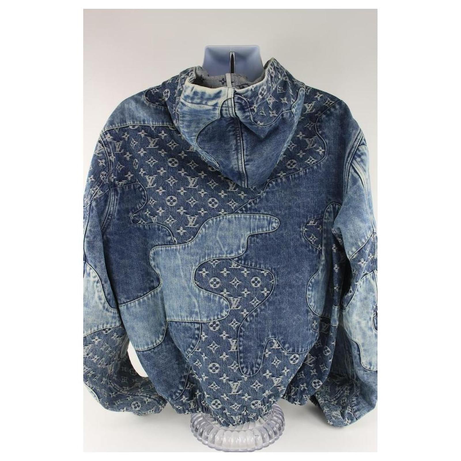 Jaqueta Jeans Louis Vuitton com Patches em Algodão Azul ref.709712 - Joli  Closet