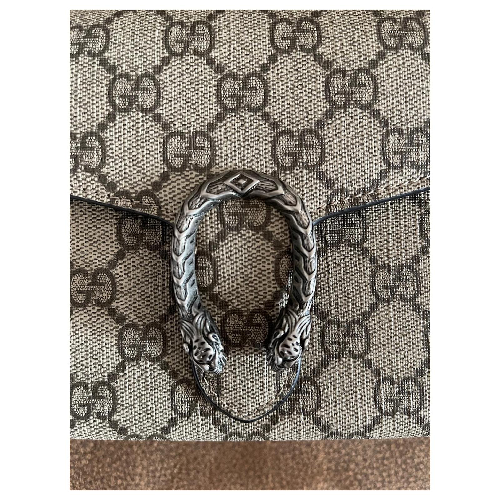 Gucci Woc Dionysus Grey Synthetic ref.440520 - Joli Closet