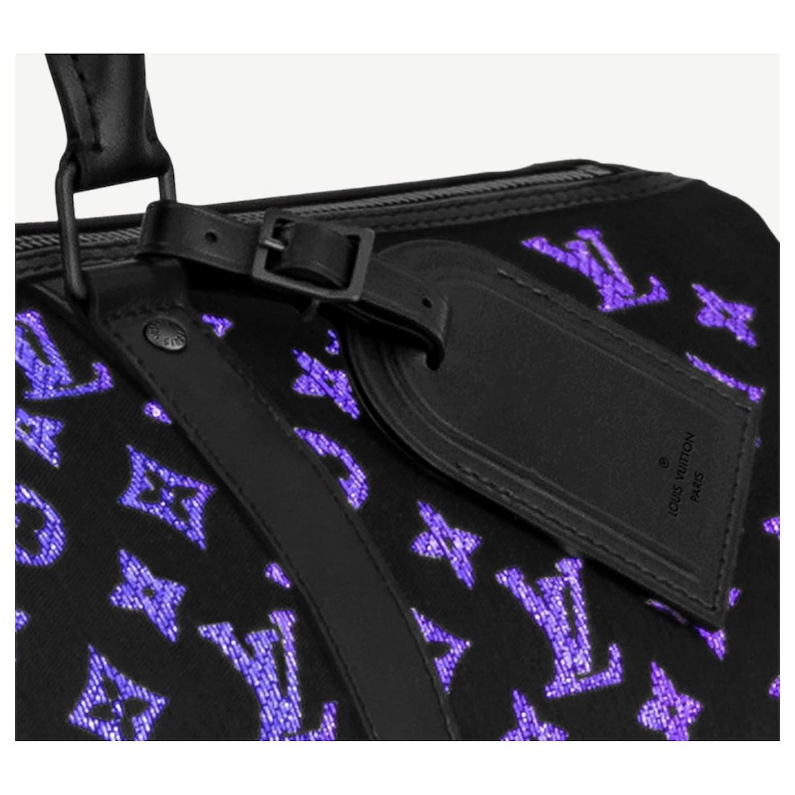 Louis Vuitton keepall lightning up virgil abloh Black Synthetic