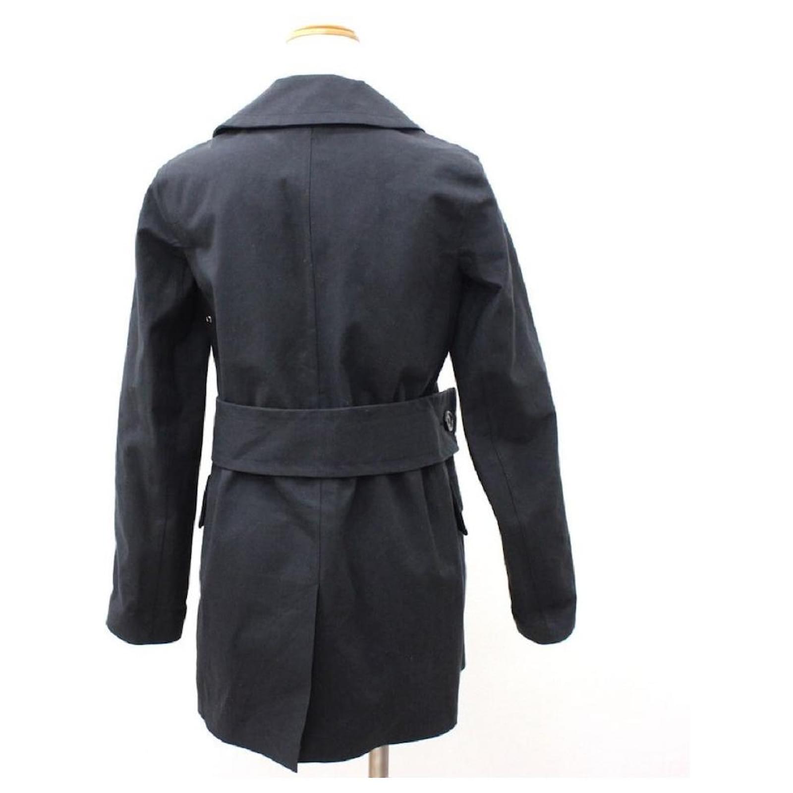USED] Louis Vuitton Mackintosh Mackintosh Trench Coat Ladies Black Cotton  ref.441051 - Joli Closet