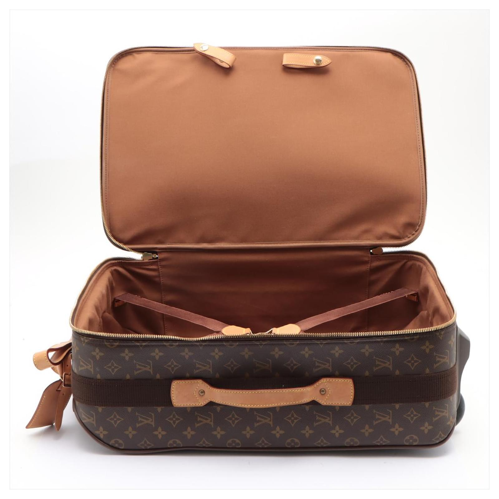 Louis Vuitton Pégase Valise légère 55 business Brown Cloth ref