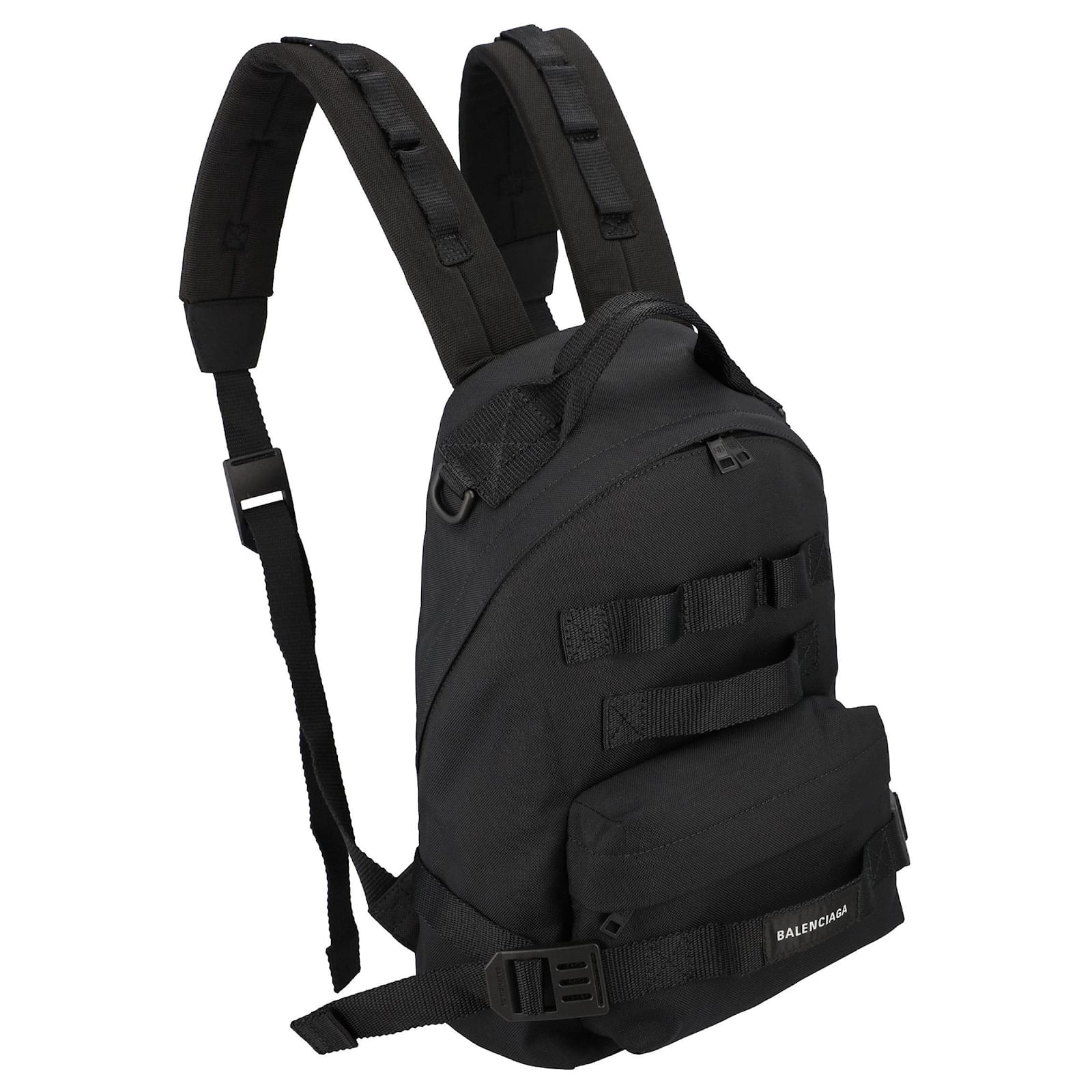 Balenciaga Army multicarry Backpack in black Polyester ref.441458