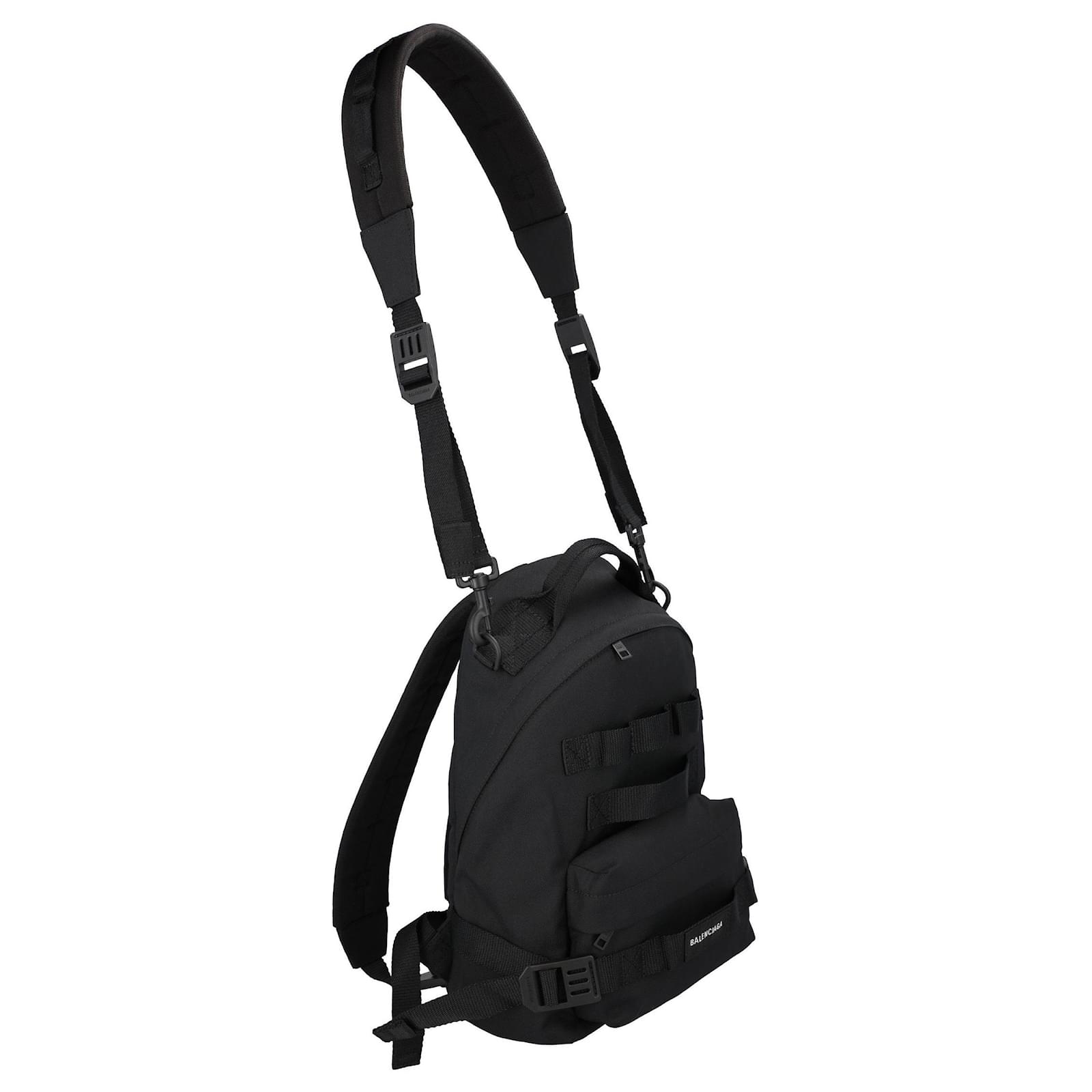 Balenciaga Army multicarry Backpack in black Polyester ref.441458