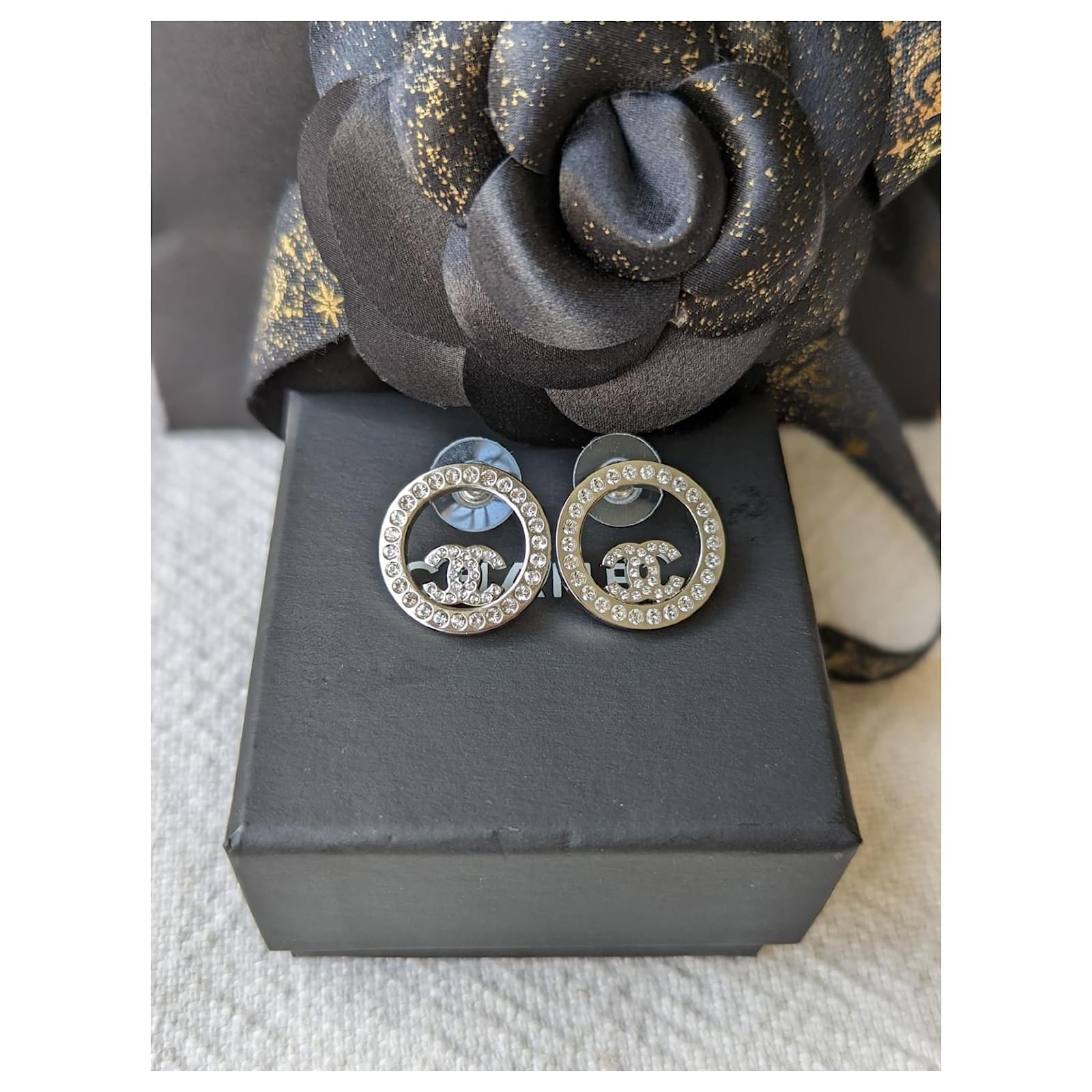 Rhinestone earring Chanel - Gem