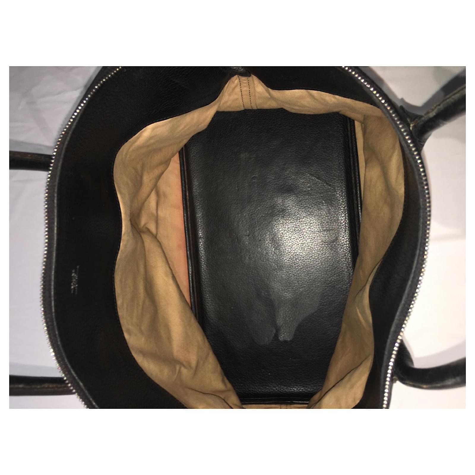 Hermès Hermes Bolide 45cm Black Leather ref.442277 - Joli Closet