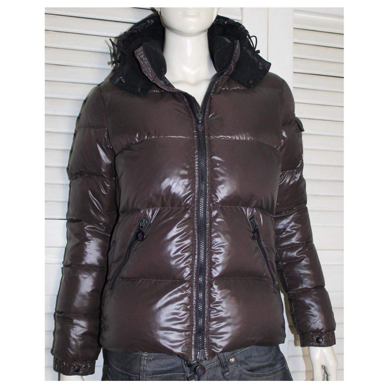Moncler Badia Brown Polyamide ref.JC442280 (Sold) - Joli Closet