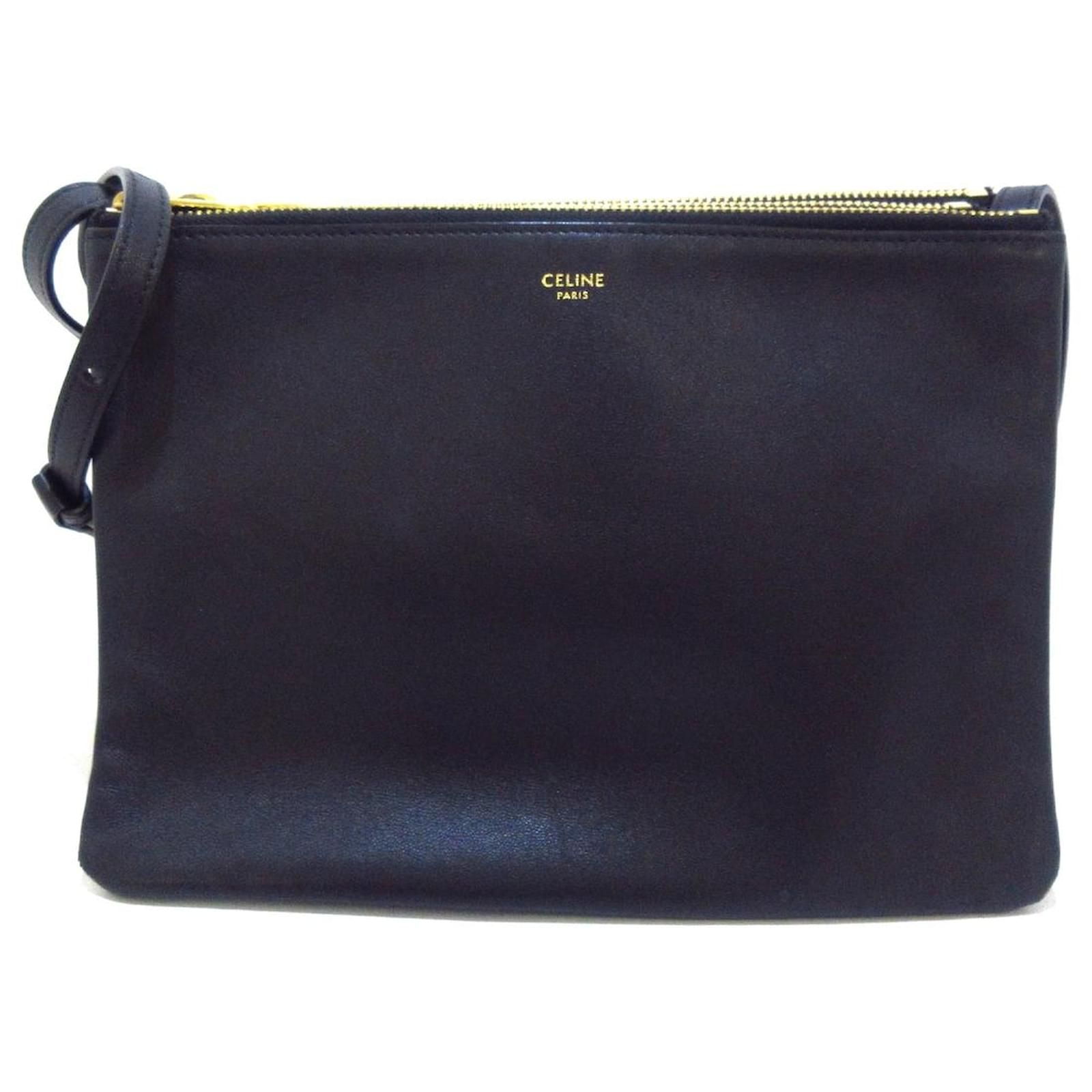 Céline shoulder bag Black Leather ref.442454 - Joli Closet