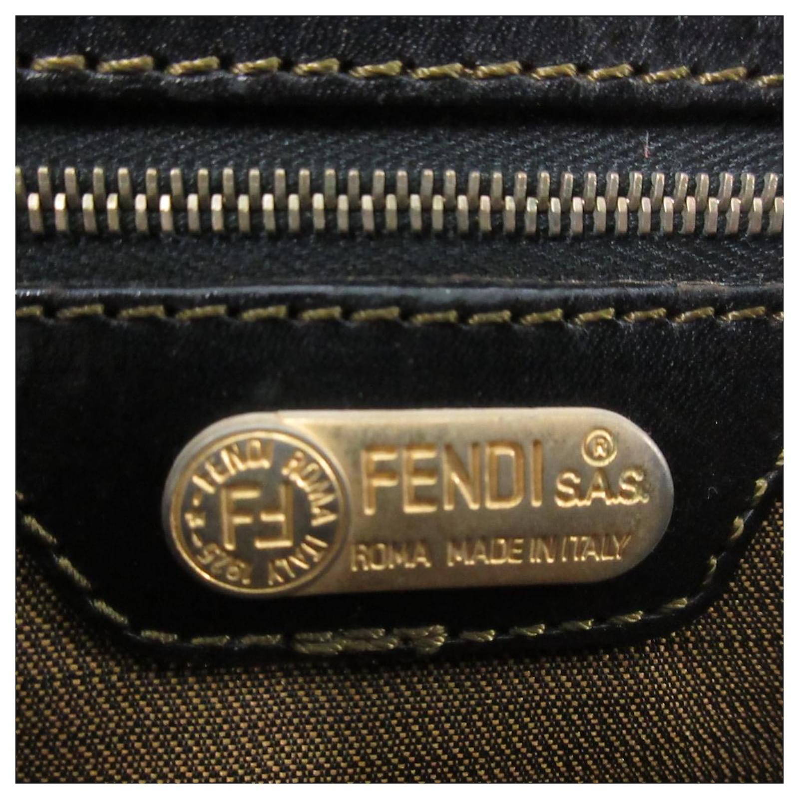 Fendi handbag Brown Cloth ref.443335 - Joli Closet