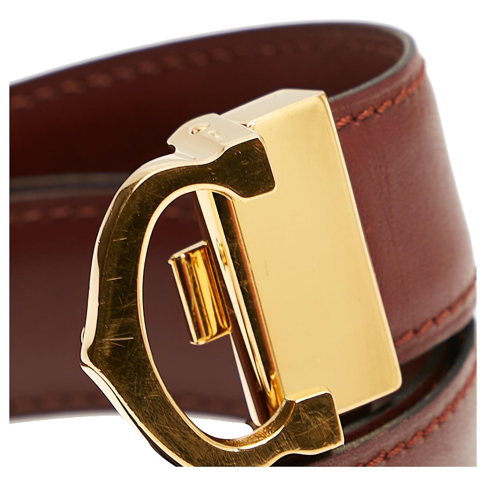 Cintura In Pelle Metallica BELTINGER - Larga 3 Cm - Colore Oro - Con Fibbia A Vite - Made In Italy - Donna
