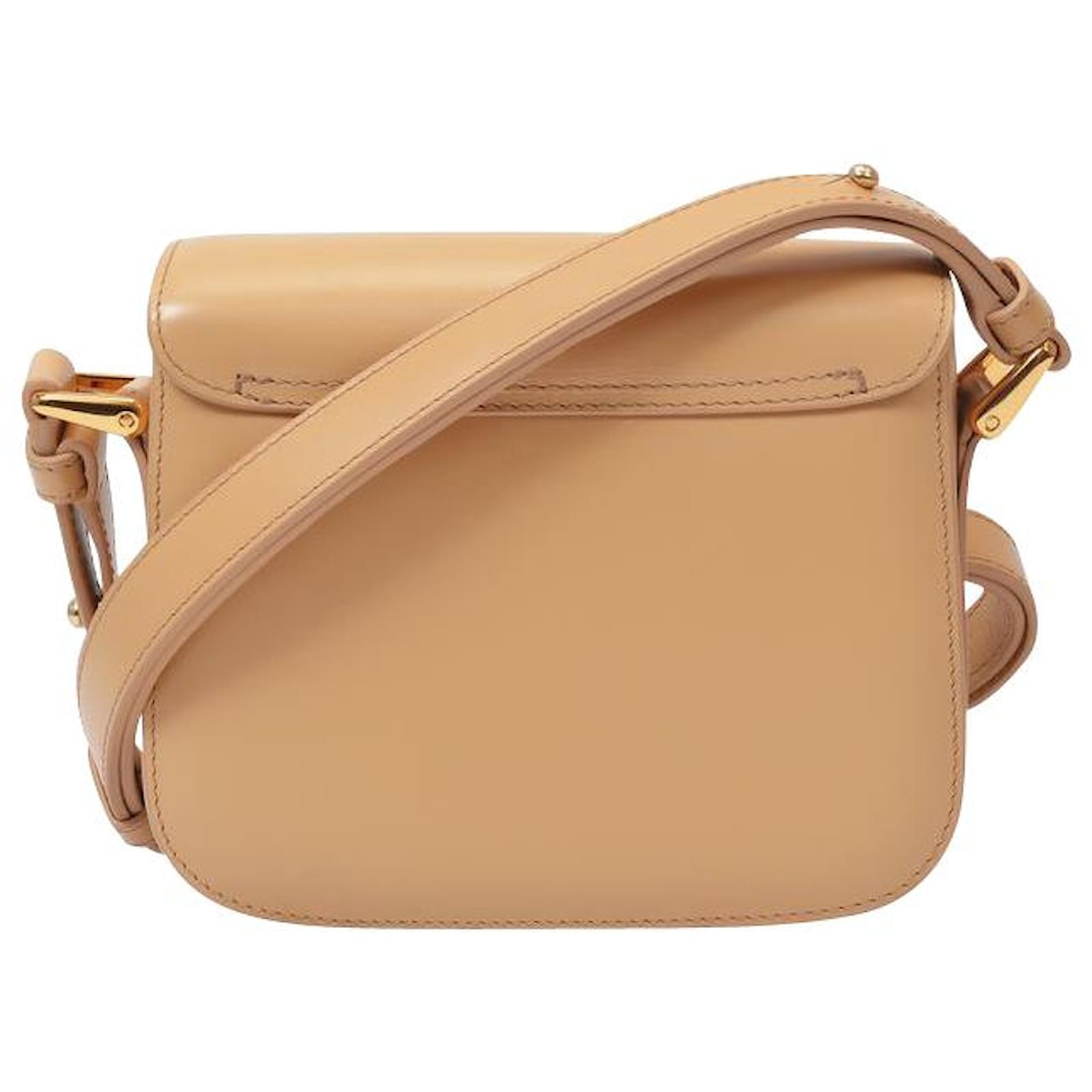 Apc Grace Mini Bag in Beige Leather ref.443716 - Joli Closet