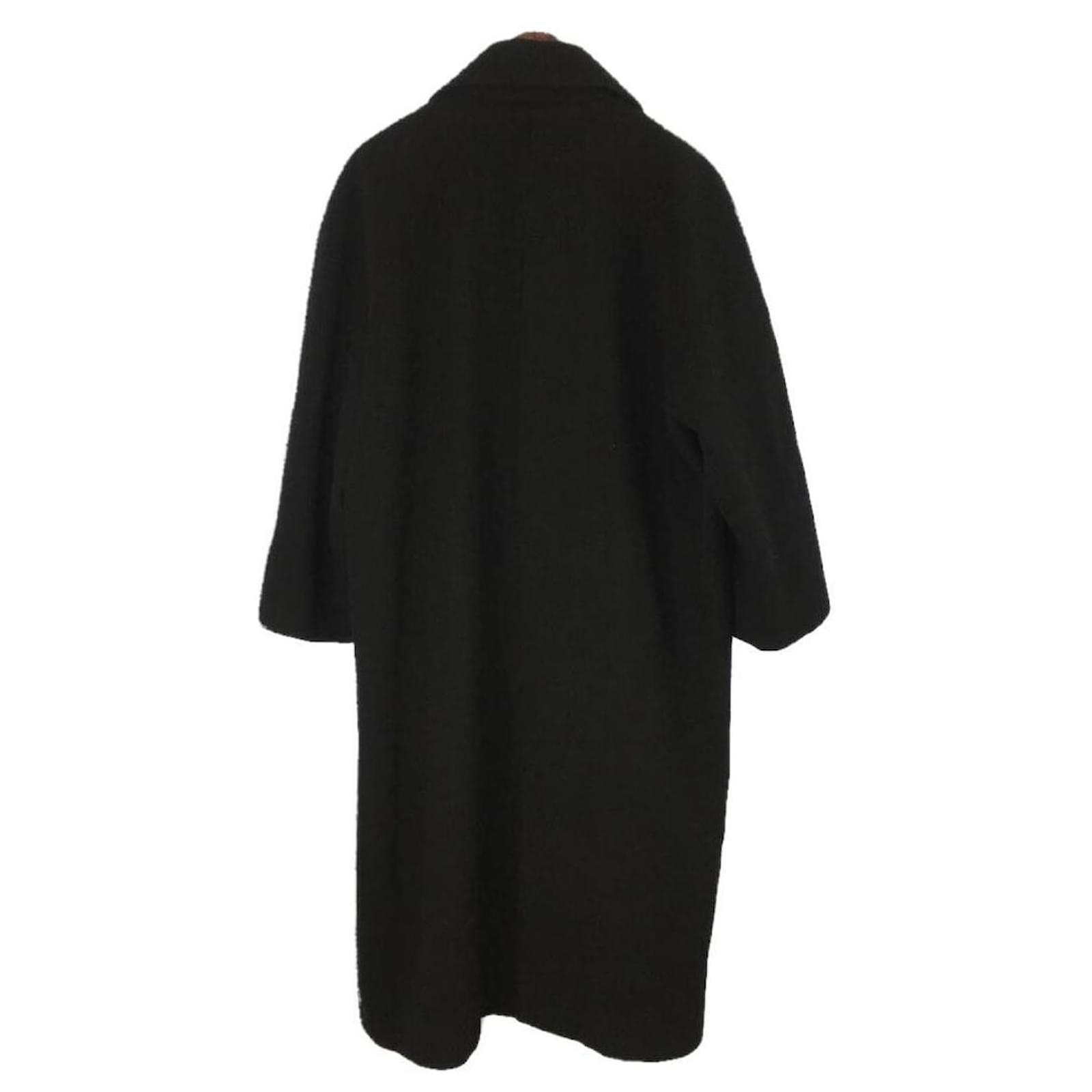 Christian Dior Coats, Outerwear Black Wool ref.444840 - Joli Closet