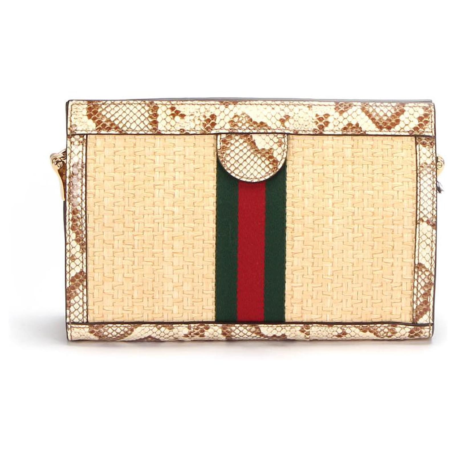 Gucci Ophidia Beige Synthetic ref.445550 - Joli Closet