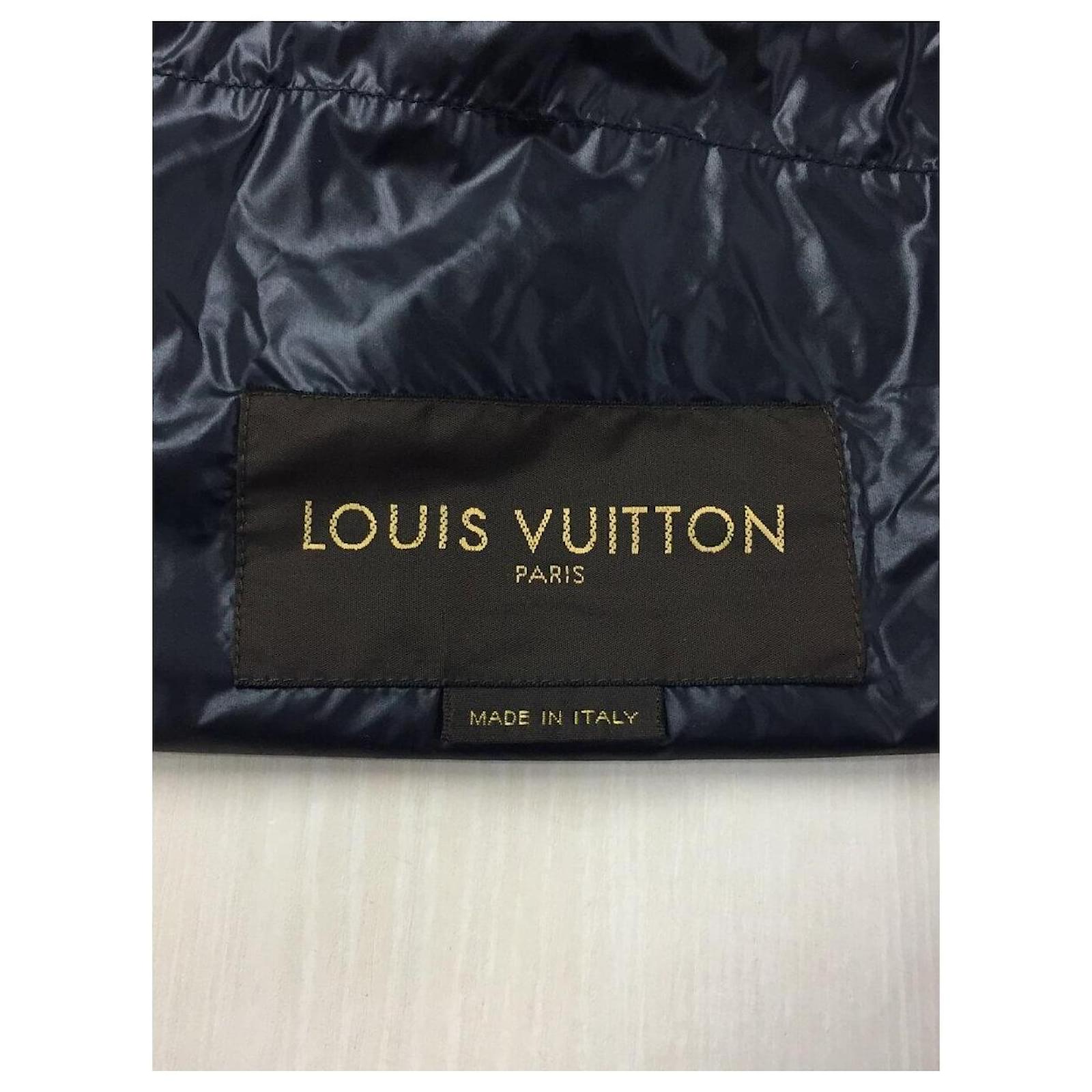 Louis Vuitton Leather and Nylon Blouson