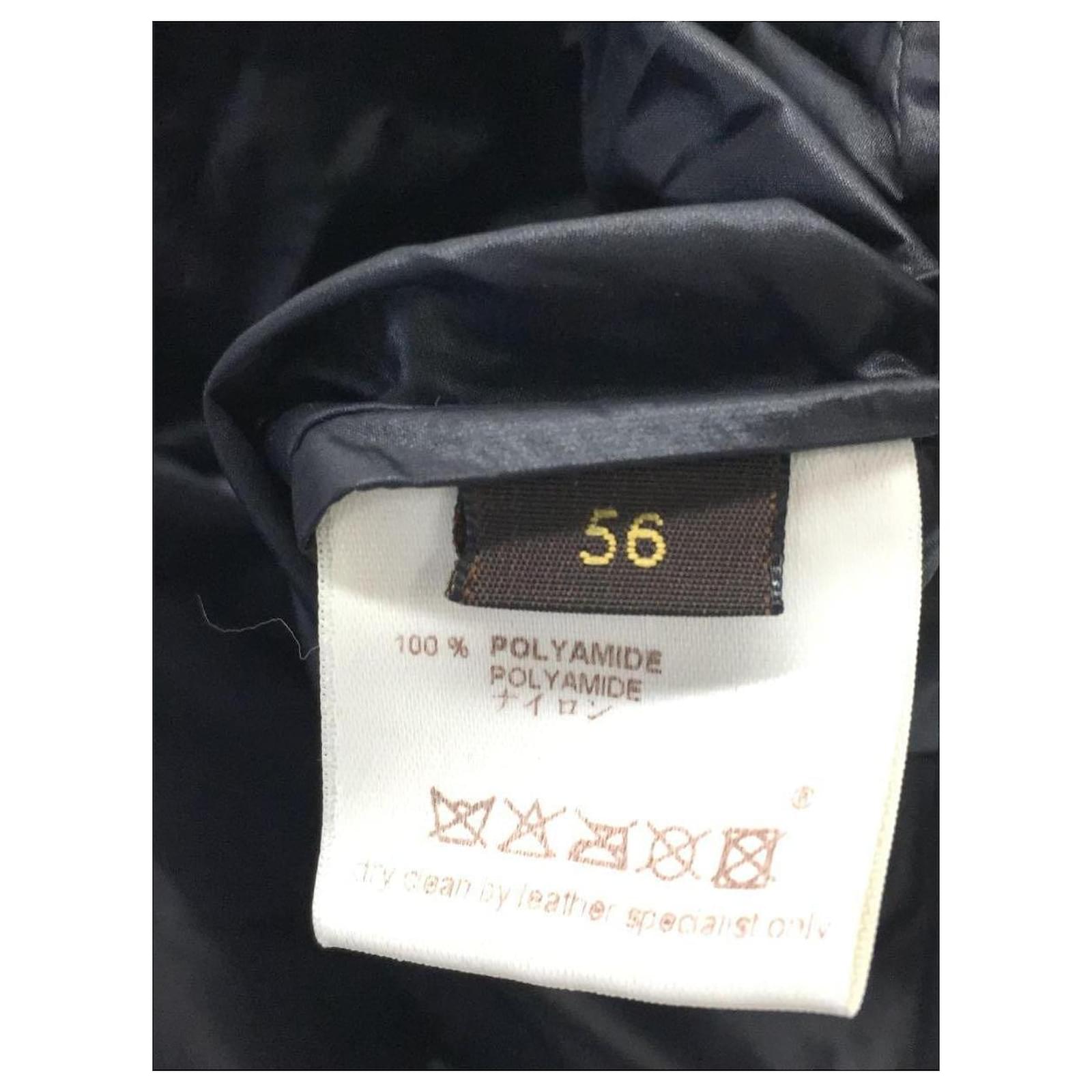 LOUIS VUITTON Nylon jacket / 46 / Nylon / Black / RM082M