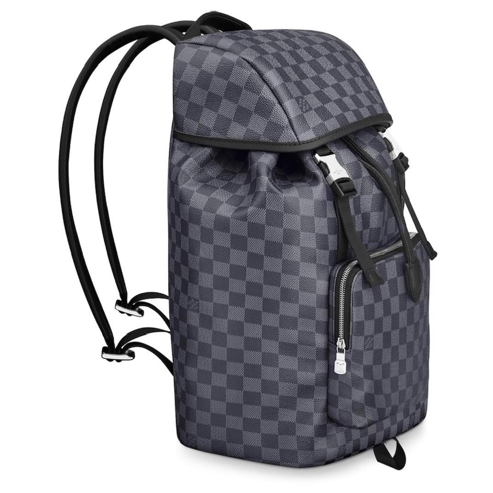 Louis Vuitton Backpack Zack Damier Graphite Black - GB
