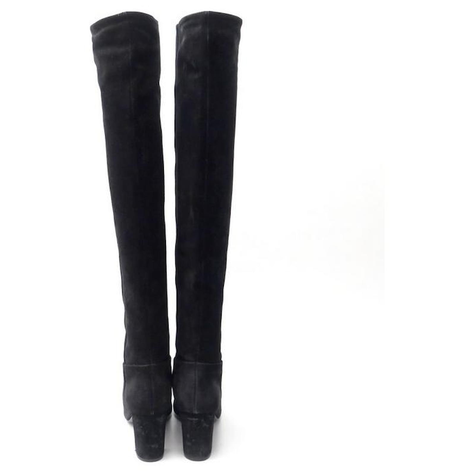 LONGCHAMP SHOES BOOTS WITH HEELS 38 