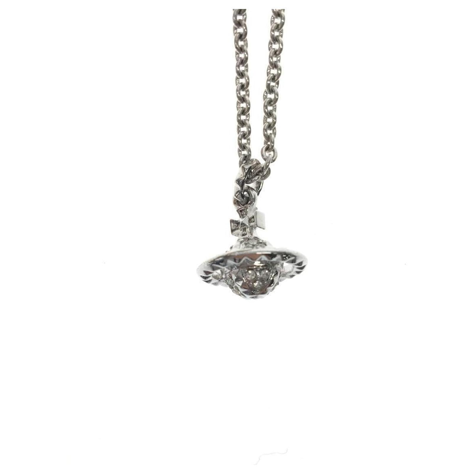 Vivienne WestwoodHalskette Silber Geld ref.448340 Joli Closet