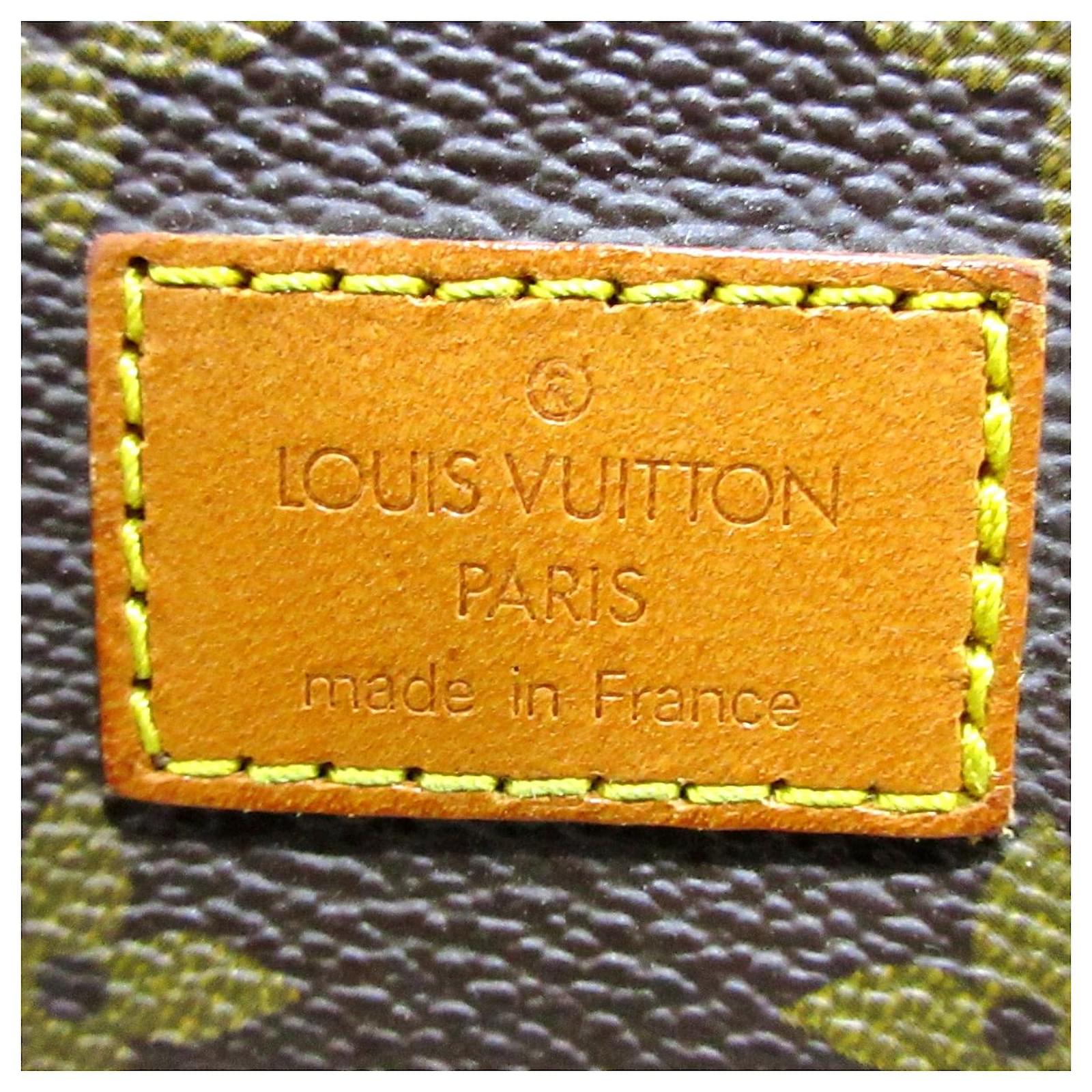 Louis Vuitton Saumur 30 Brown Cloth ref.448548 - Joli Closet