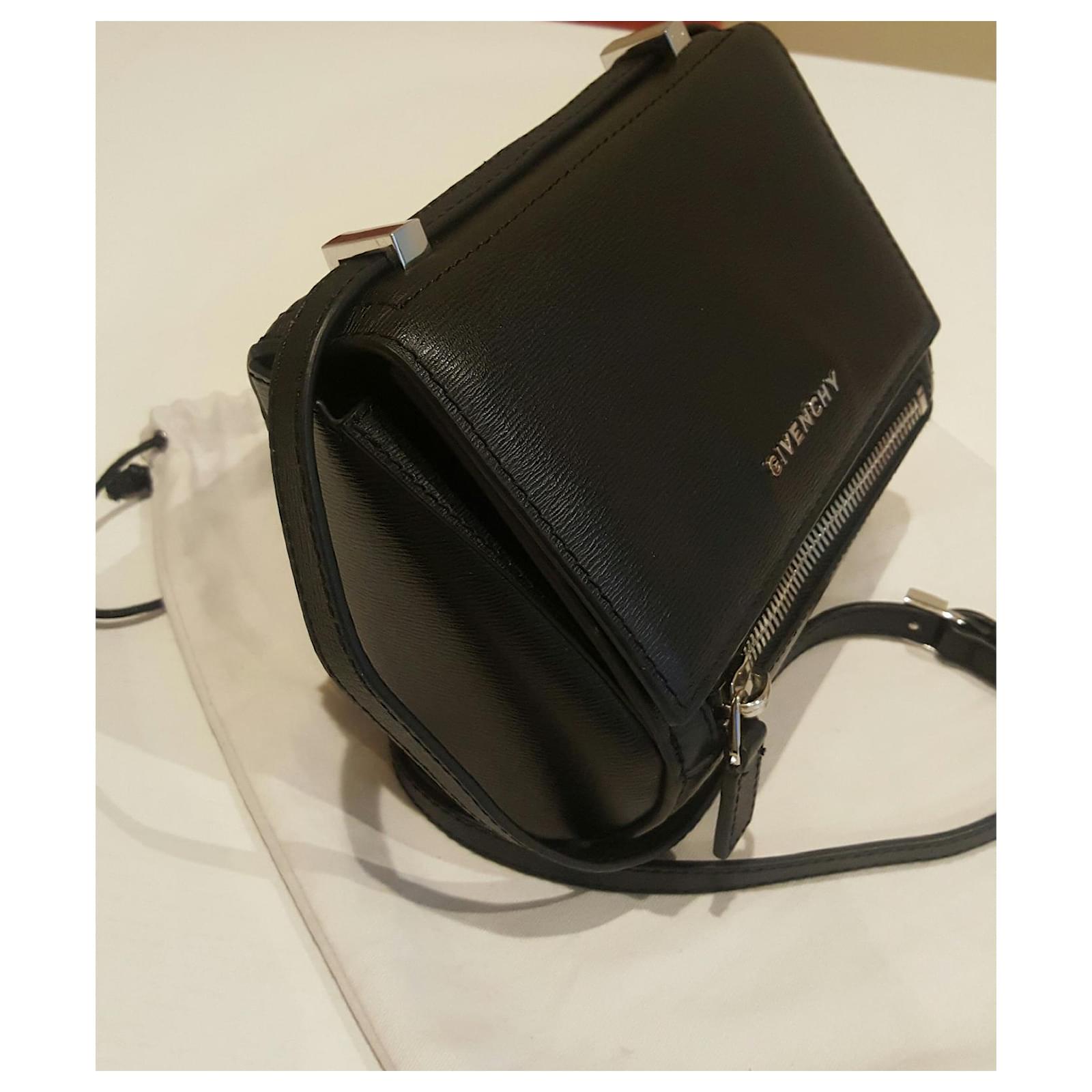 Givenchy pandora box bag Black Leather ref.448982 - Joli Closet