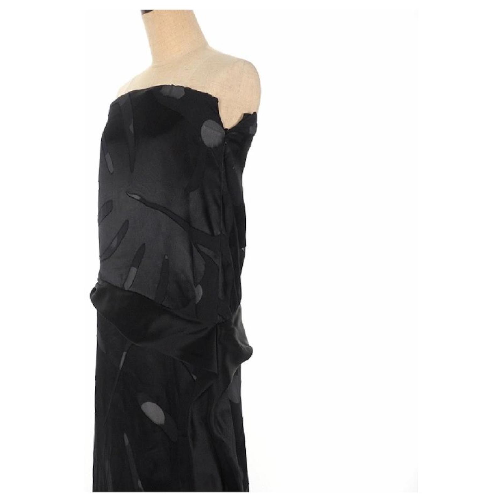 maison martin margiela ドレス Maison Martin Margiela strapless dress printed with wild