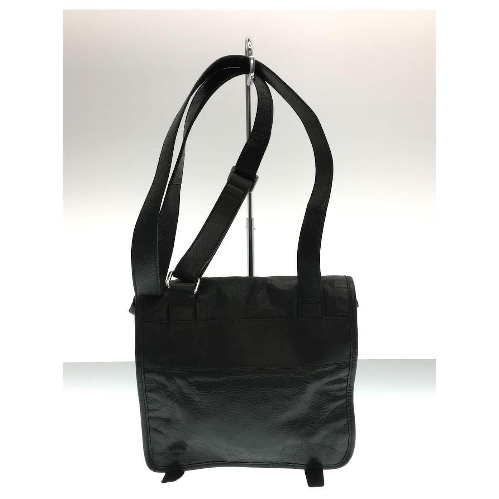 BALENCIAGA Shoulder bag / leather / BLK Black ref.449766 - Joli Closet