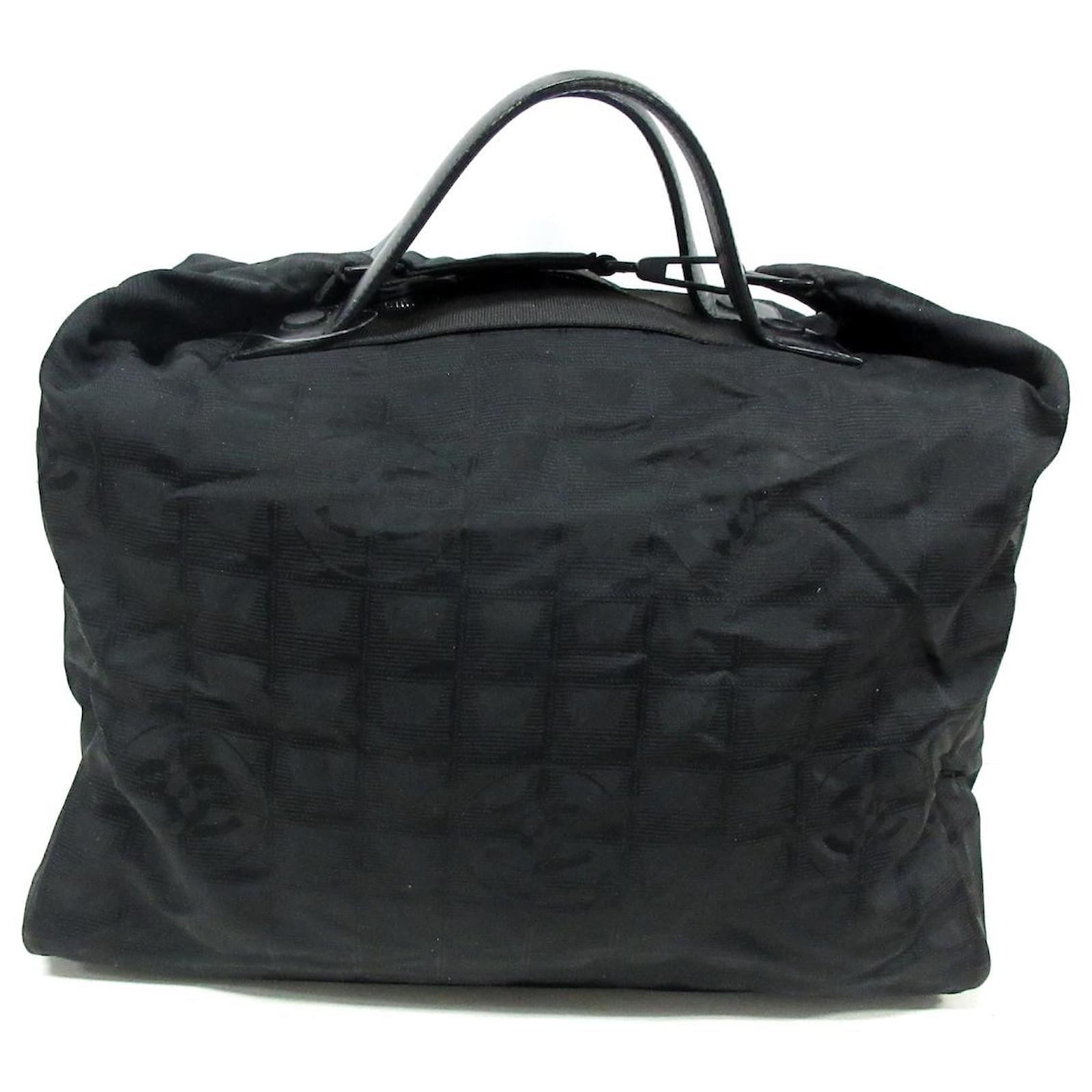 Chanel Travel bag Black Synthetic ref.450494 Joli Closet