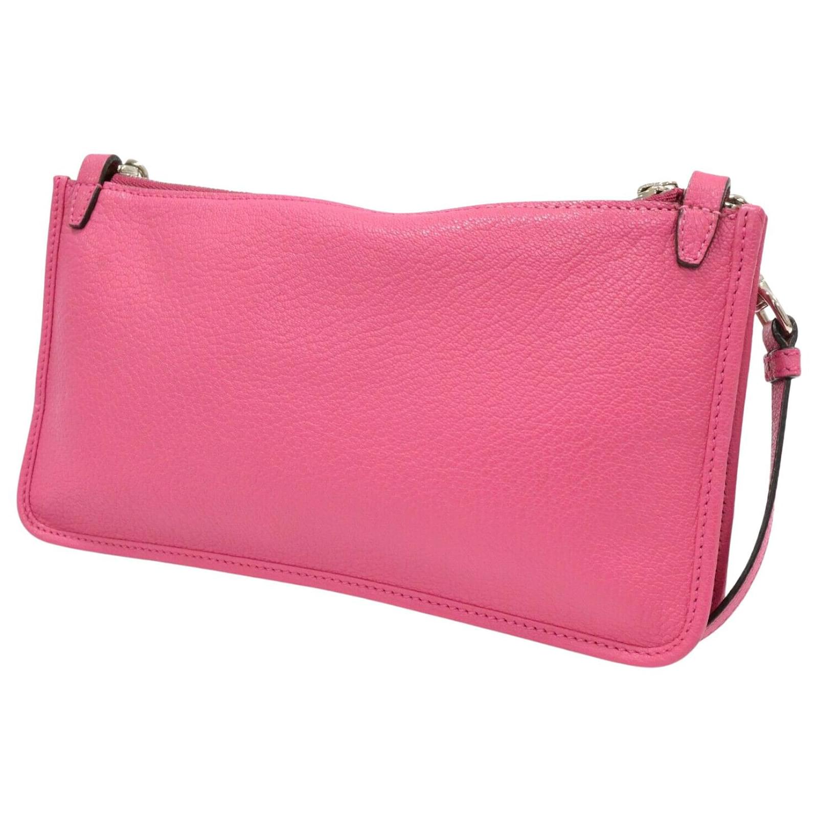 Loewe Shoulder Bag Pink Leather ref.451214 - Joli Closet