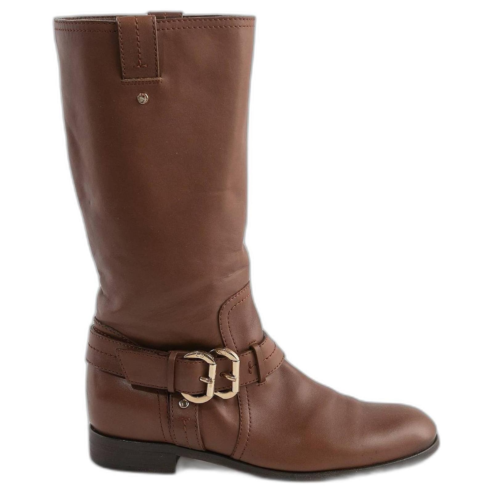 Dior boots Brown ref.452025 - Joli Closet