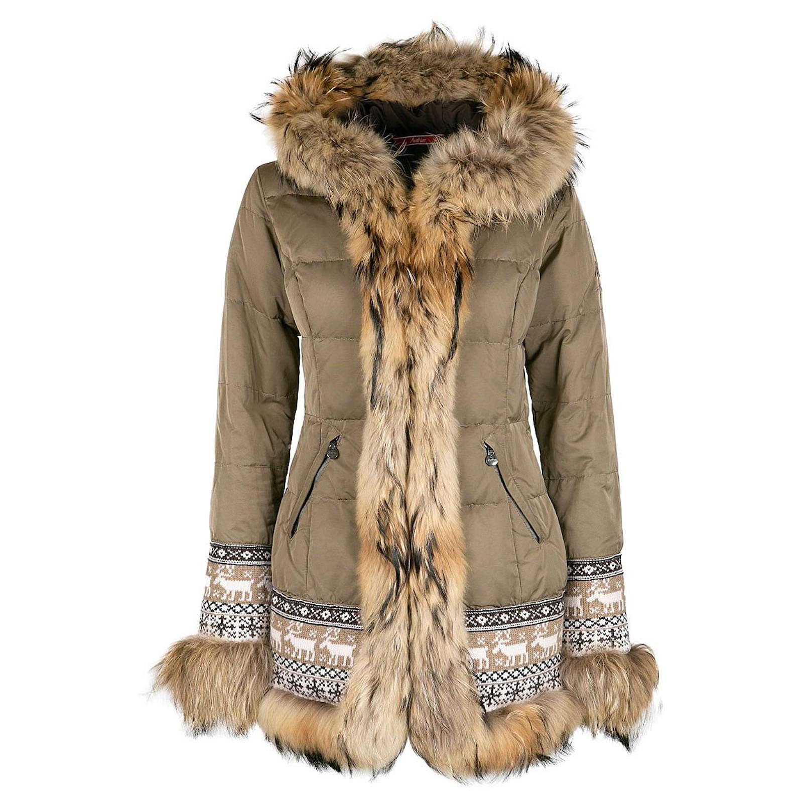 Alexandre Vauthier Down Jacket Authier Fur ref.453297 Joli Closet