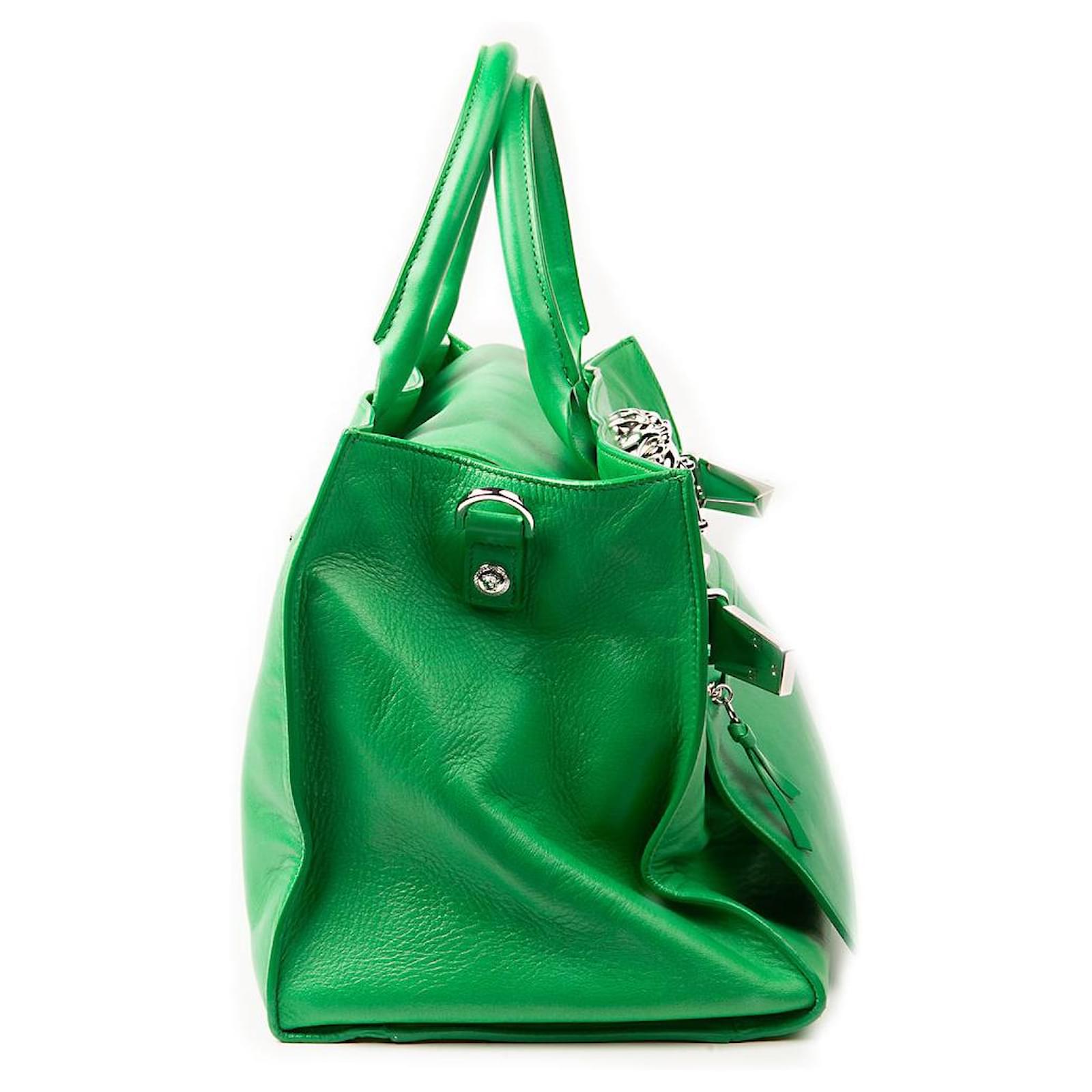 Green Versace Bag Leather ref.453546 - Joli Closet