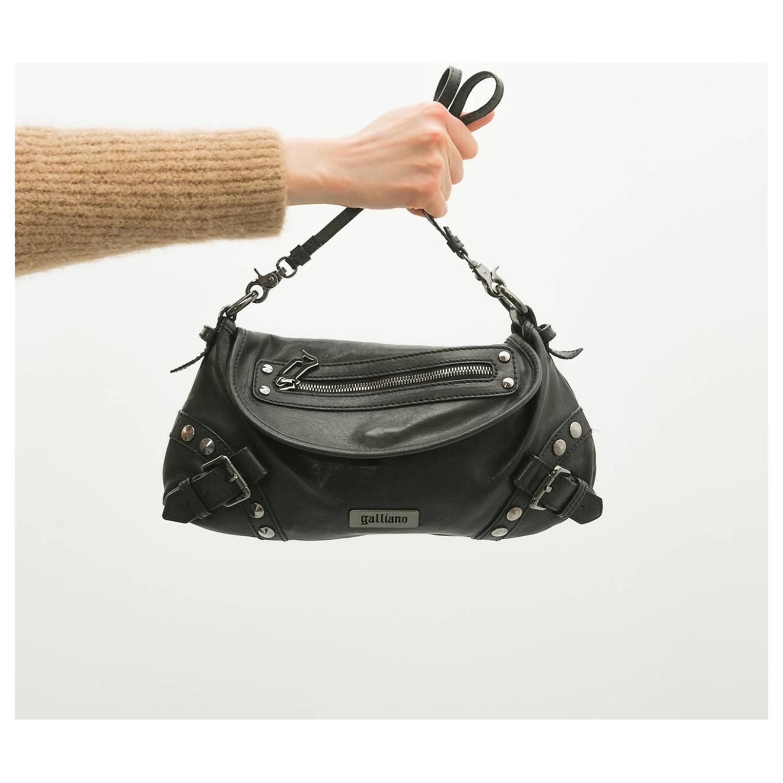 John Galliano Galliano bag Black ref.JC454090 (Sold) - Joli Closet