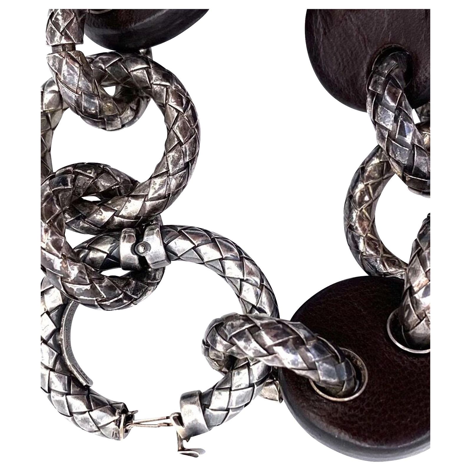 Bracelet De Cheville En Argent 925 Avec 6 Disques - Longueur 25 Cm - Pour Femme - Neuf Avec étiquettes
