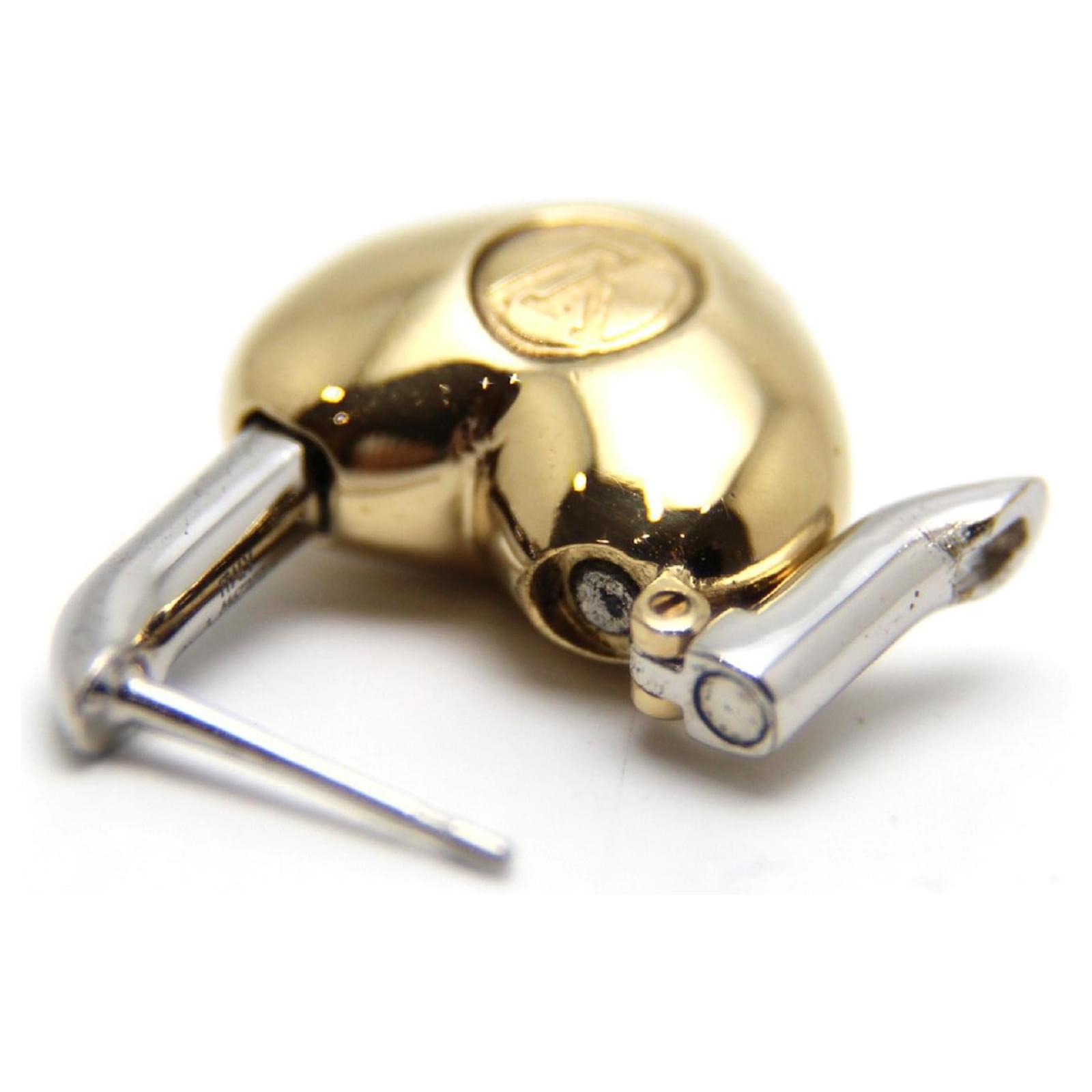 Used] Louis Vuitton GF Heart Earrings Book Ludo Reille Crazy In Rock  Earrings Golden Metal ref.454855 - Joli Closet