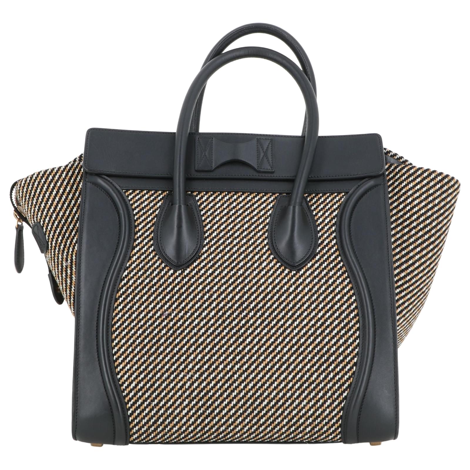 Céline Luggage Brown Cloth ref.455119 - Joli Closet