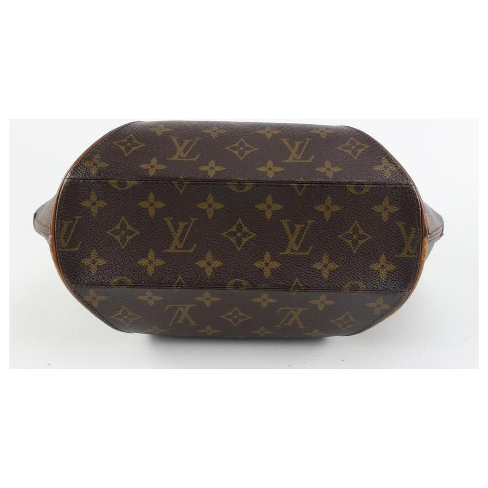 Louis Vuitton Discontinued Monogram Ellipse MM Shell Bowler Bag