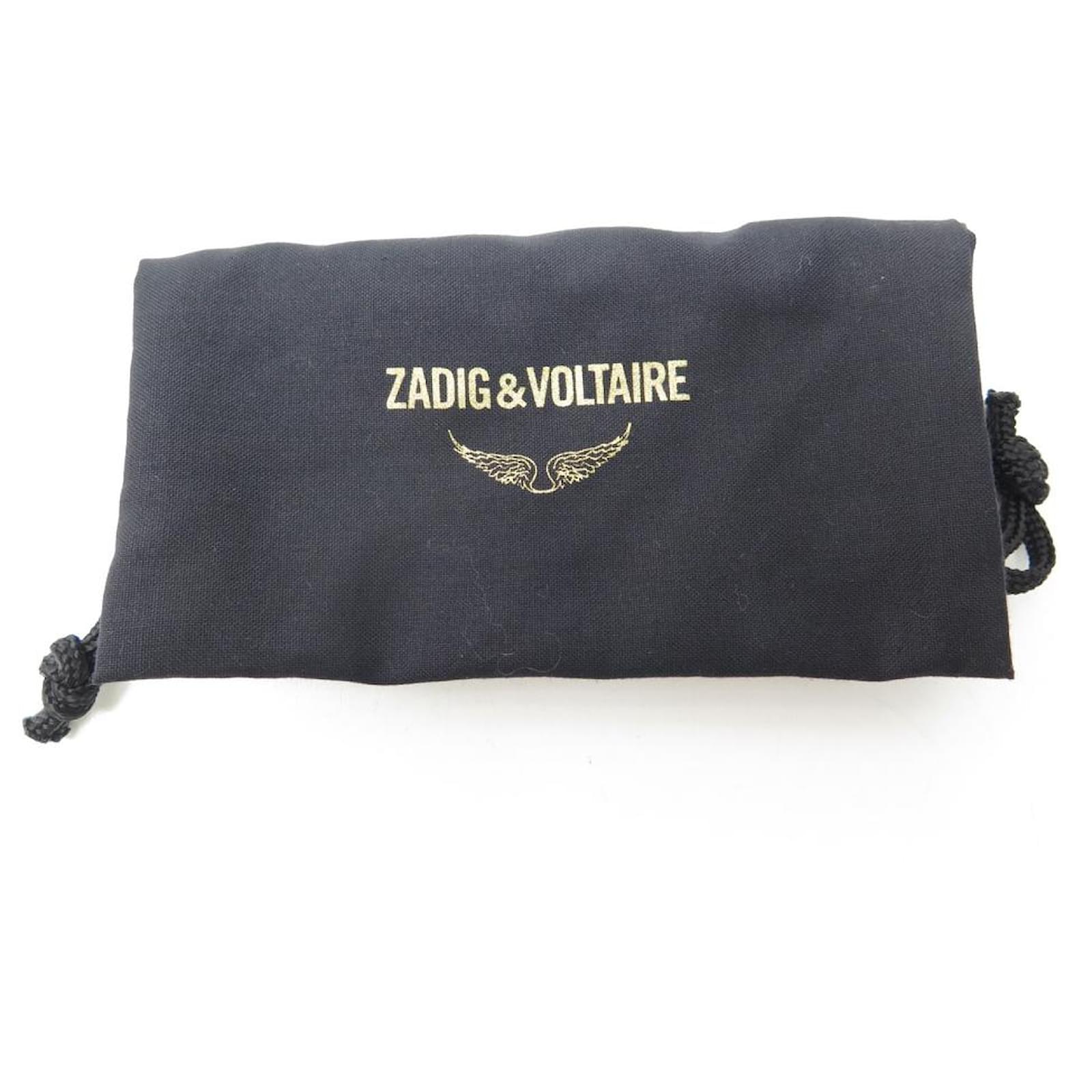 Monederos Zadig & Voltaire  Tarjetero Borderline Pass Negro Mujer