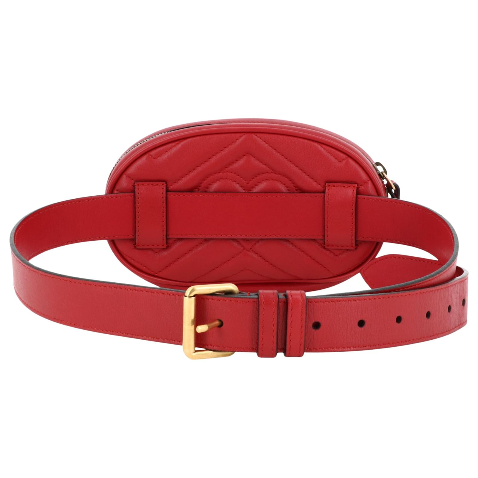 GUCCI MARMONT Red Leather ref.455914 - Joli Closet
