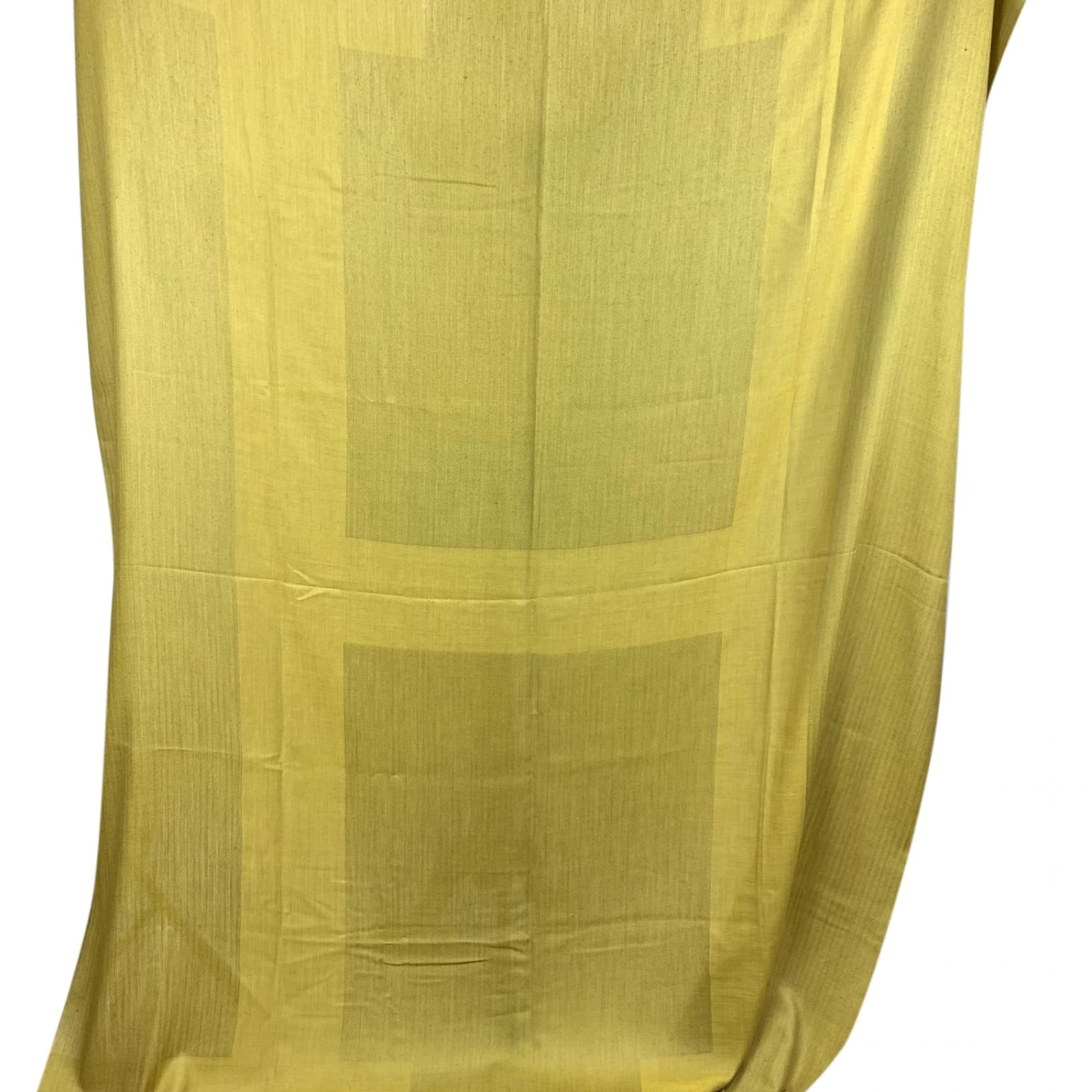 Hermès Hermes Yellow Green Cashmere Silk H Pattern Large Scarf Shawl  ref.456746 - Joli Closet