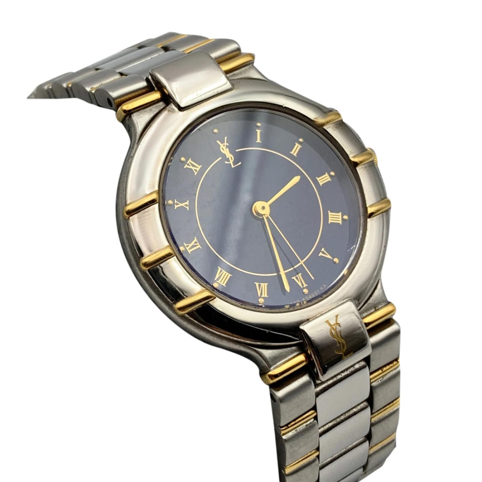 Yves Saint Laurent watch　サンローラン腕時計 4630 Yves Saint Laurent Vintage Round Wrist Watch 4630 E63441Y